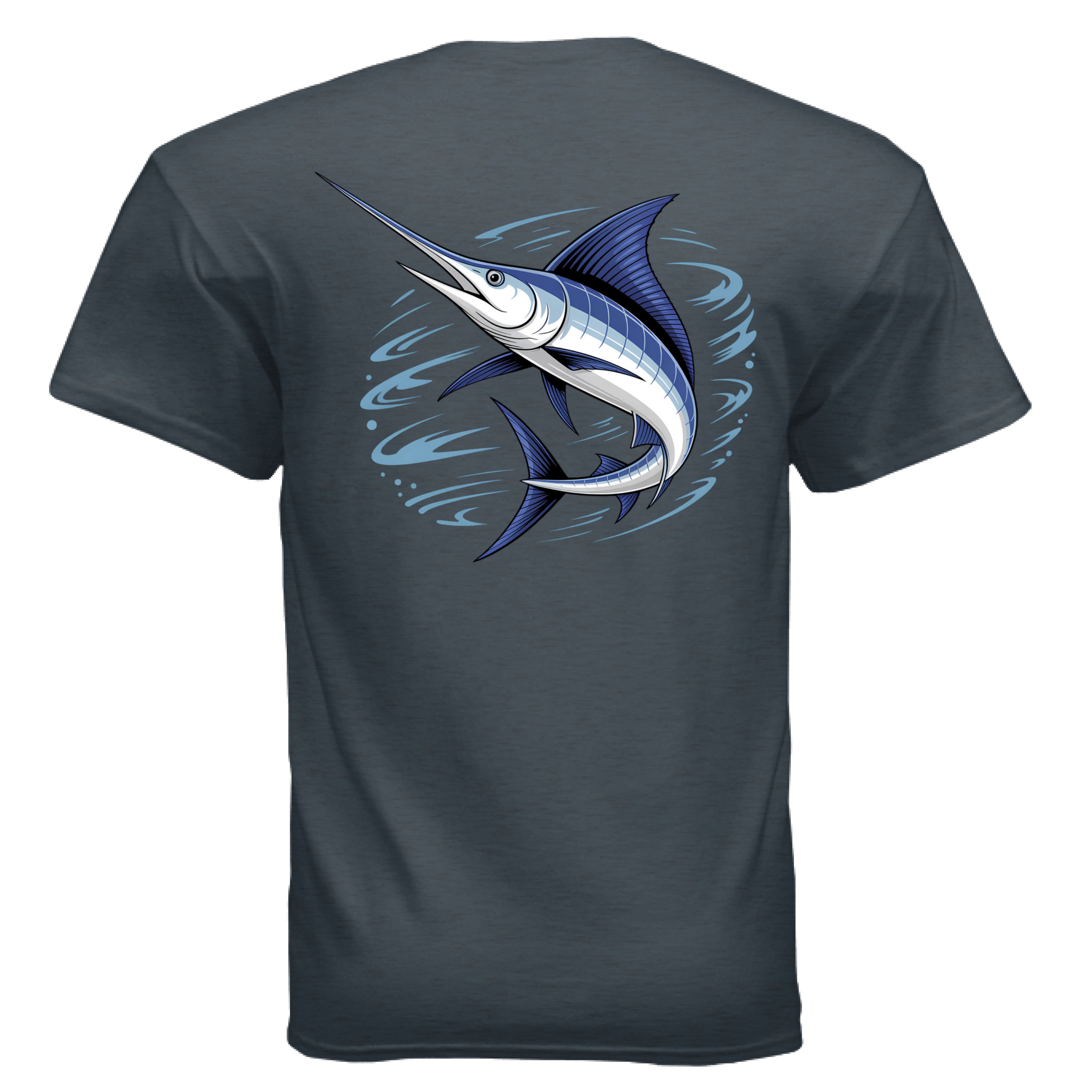 Heather Navy - BACK