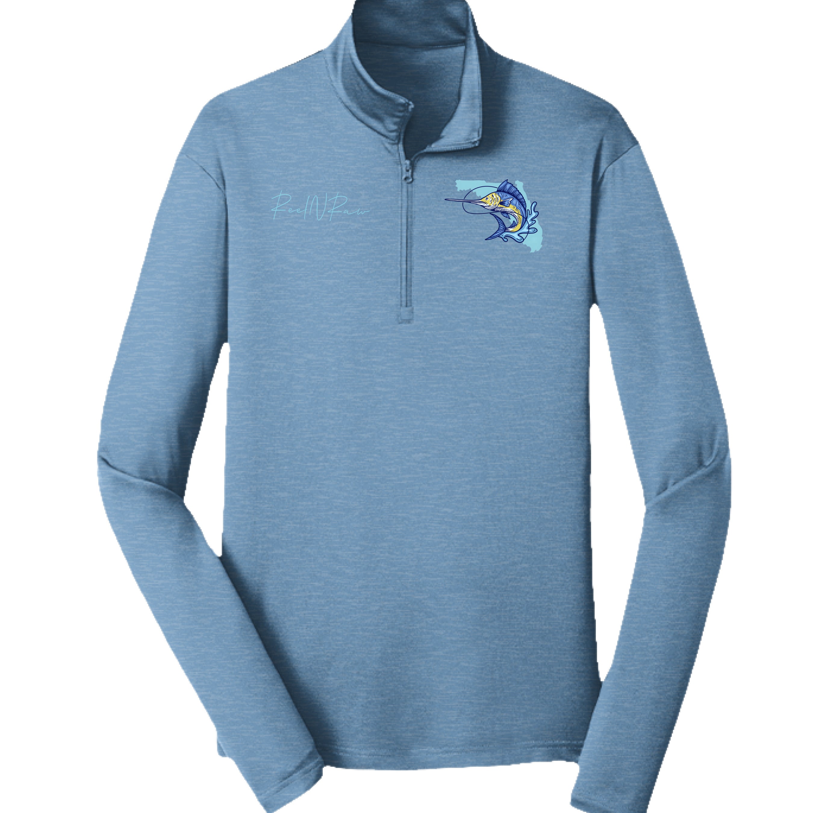 Pond Blue Hthr - FRONT