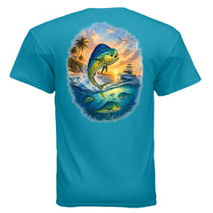 TROPICAL BLUE - G500 - BACK