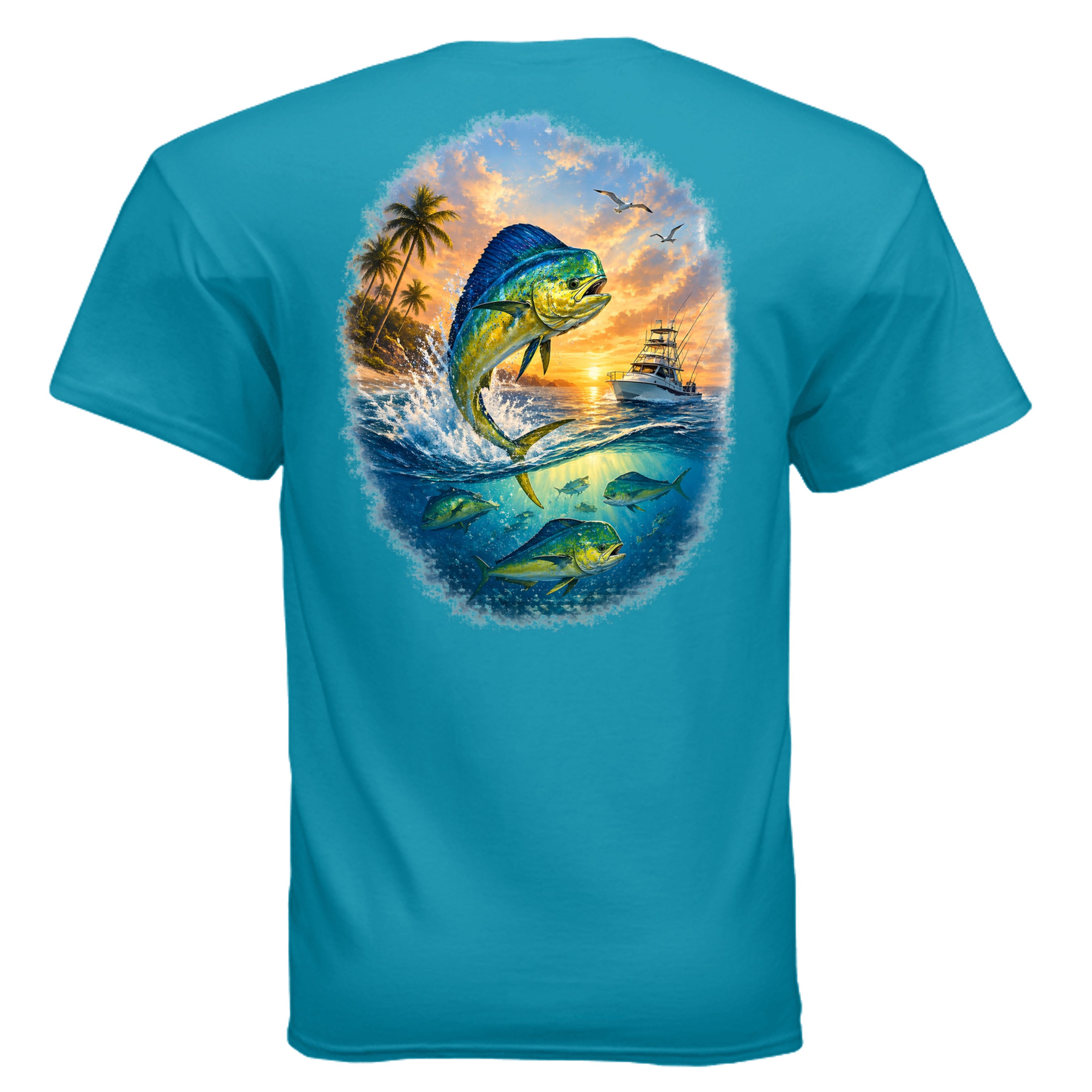 TROPICAL BLUE - G500 - BACK